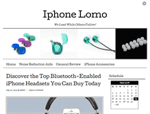 Tablet Screenshot of iphonelomo.com